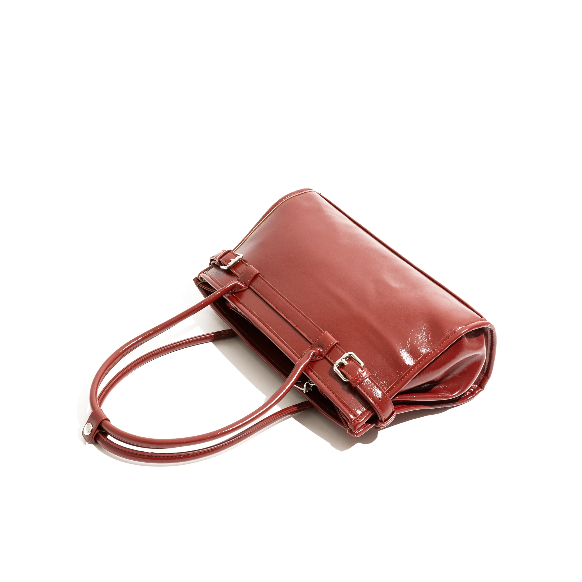 CKKUI Women's Elegant Patent L - Top Handle Patent Bag recension och pris