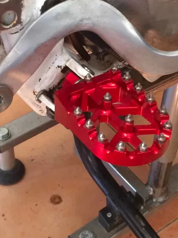 AliExpress TIMZH Motorcycle CNC Footpegs Universal For HONDA CRF XR 50 70 110 M2R SDG DHZ SSR KAYO Pit Bike Colorful Footrest Motor Modification