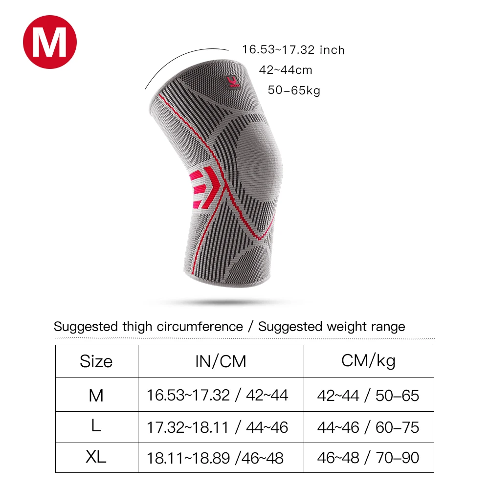 Vilico 1 pz supporto per ginocchio Nylon sport Fitness maniche a compressione ginocchiere per artrite Joint ciclismo corsa