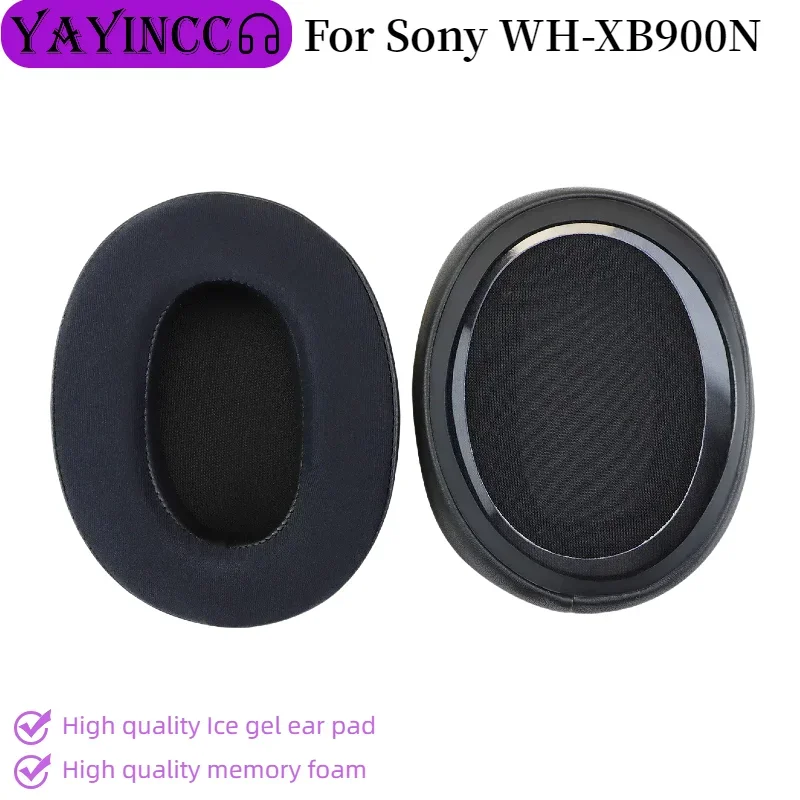 

New Arrivals Replacement ice gel Ear Pads for Sony WH-XB900N Headphones Ear Cushions, Headset Earpads, Ear Cups Earmuffs ，