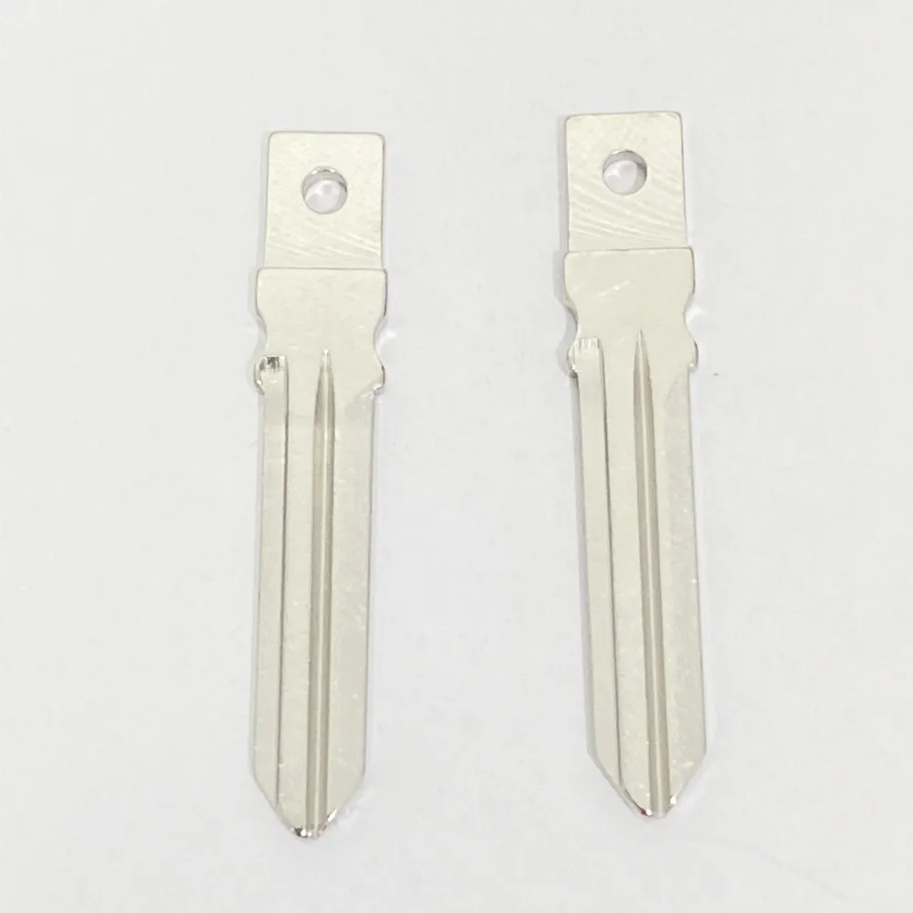 10pcs HU136 Original Key Blade HU136TE Flip Uncut Car Key Blade for Renault Megan Modus Clio Modus Kangoo Logan Sandero Duster