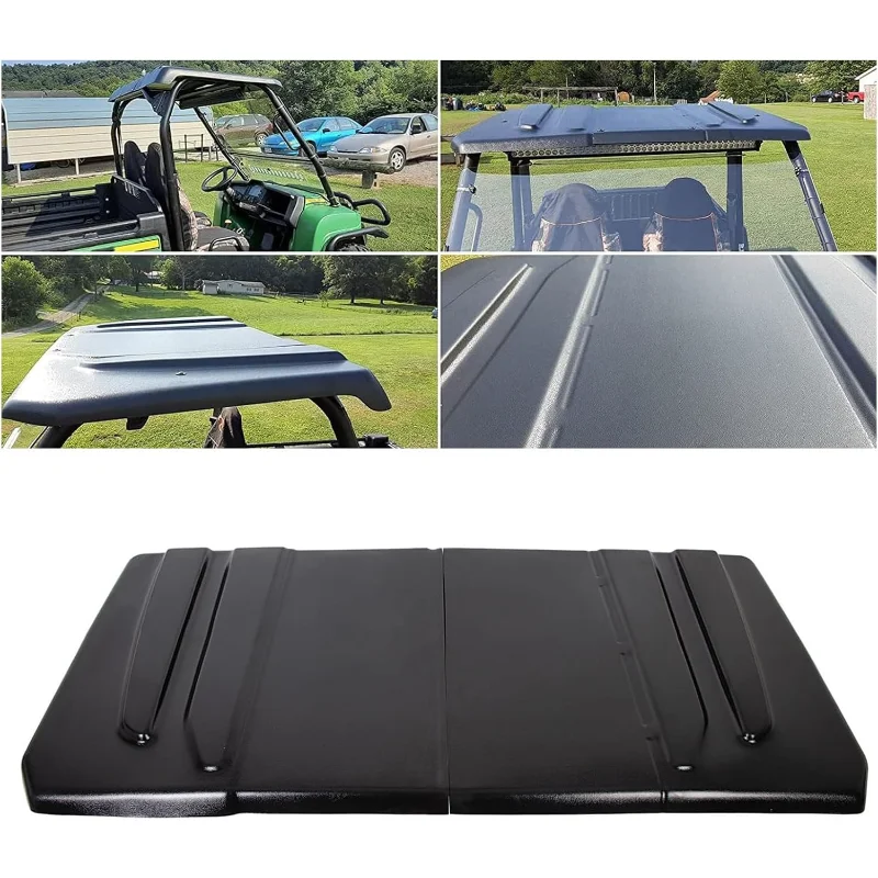 

Универсальная крыша с жестким верхом HECASA, совместимая с JD Gator 625 825i/Kawasaki MULE 4010/Bobcat 3400/Yamaha Rhino