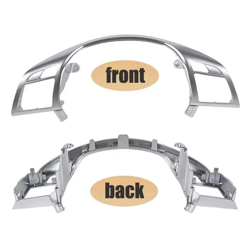 Chrome Trim For Car Steering Wheel Upper Cover For Mercedes Benz C E M ML GL GLS G Class W204 W212 W166 W463