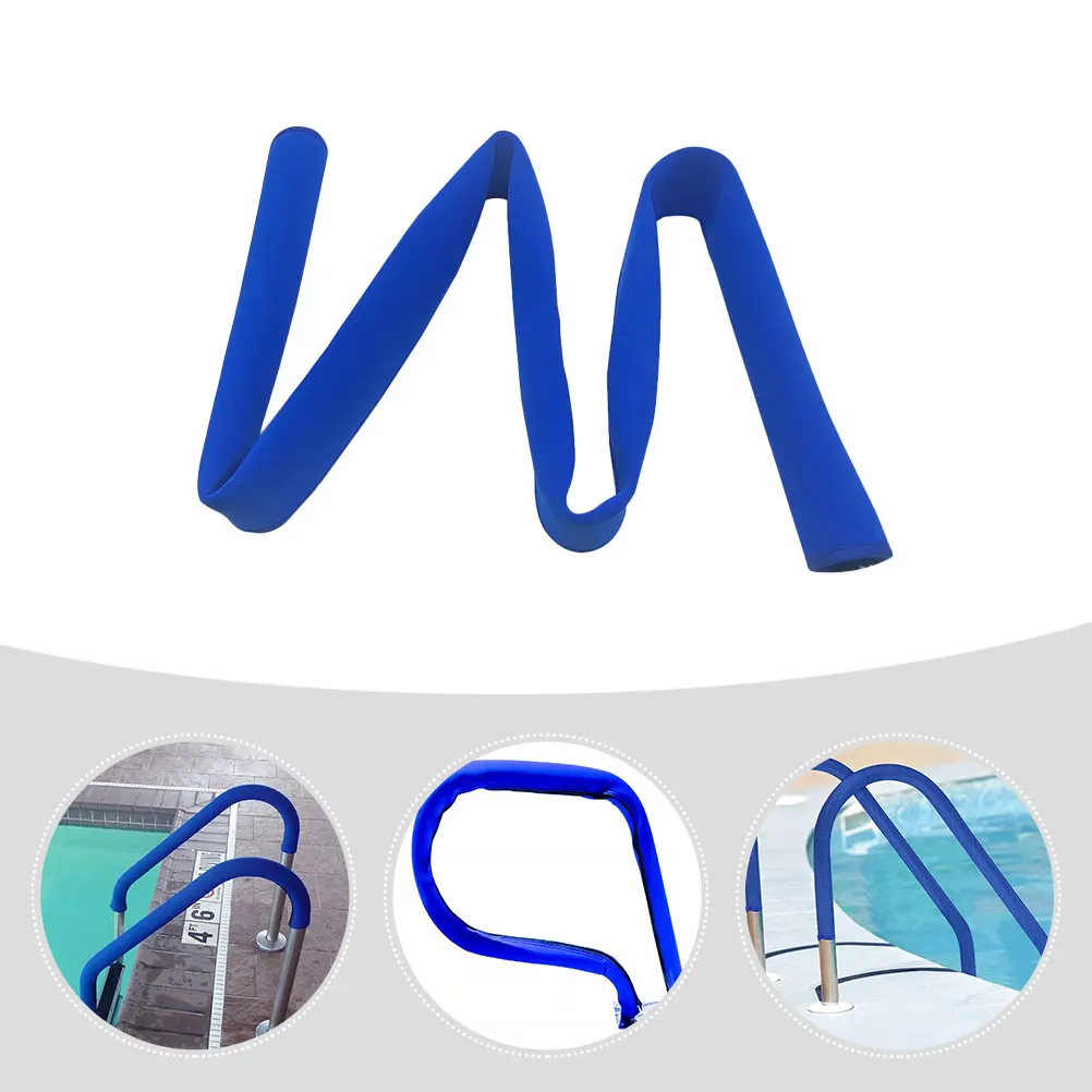 

4ft Zipper Handrail Neoprene Resistant Swimming Safety Railing Cover for Elderly Kids UV Grip Pool Supply Spa