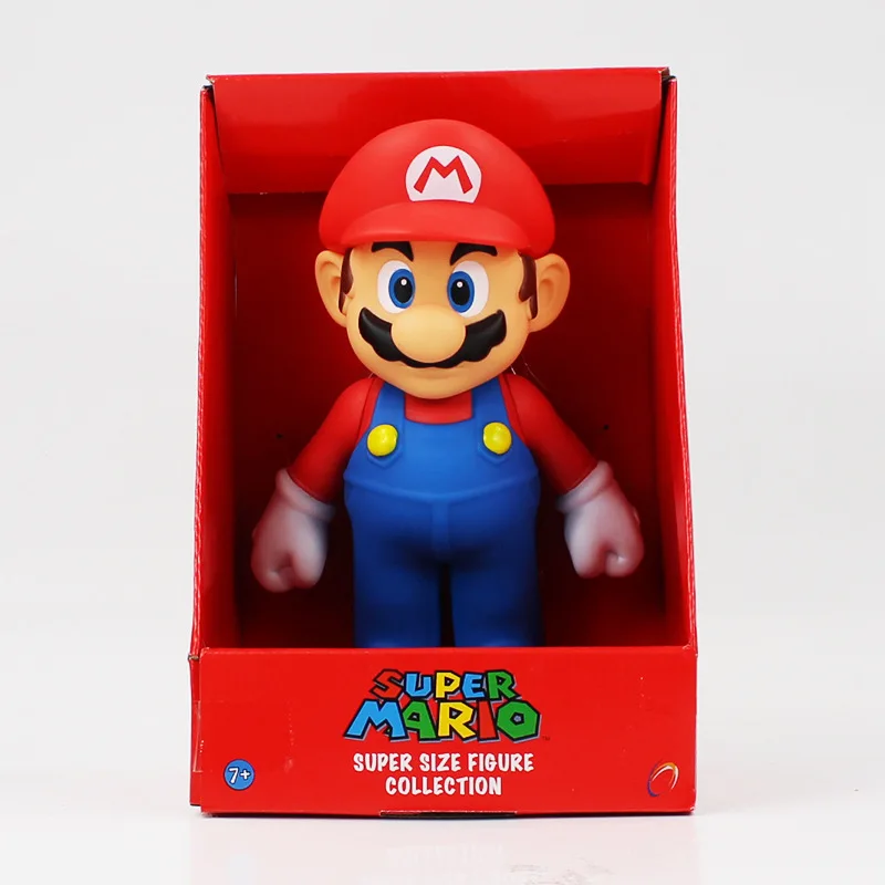 Super Mario Bros Toys Mario Luigi Yoshi Peach Bowser Donkey Kong Anime Figures Action Collection Toys Model Dolls for Kids Gifts