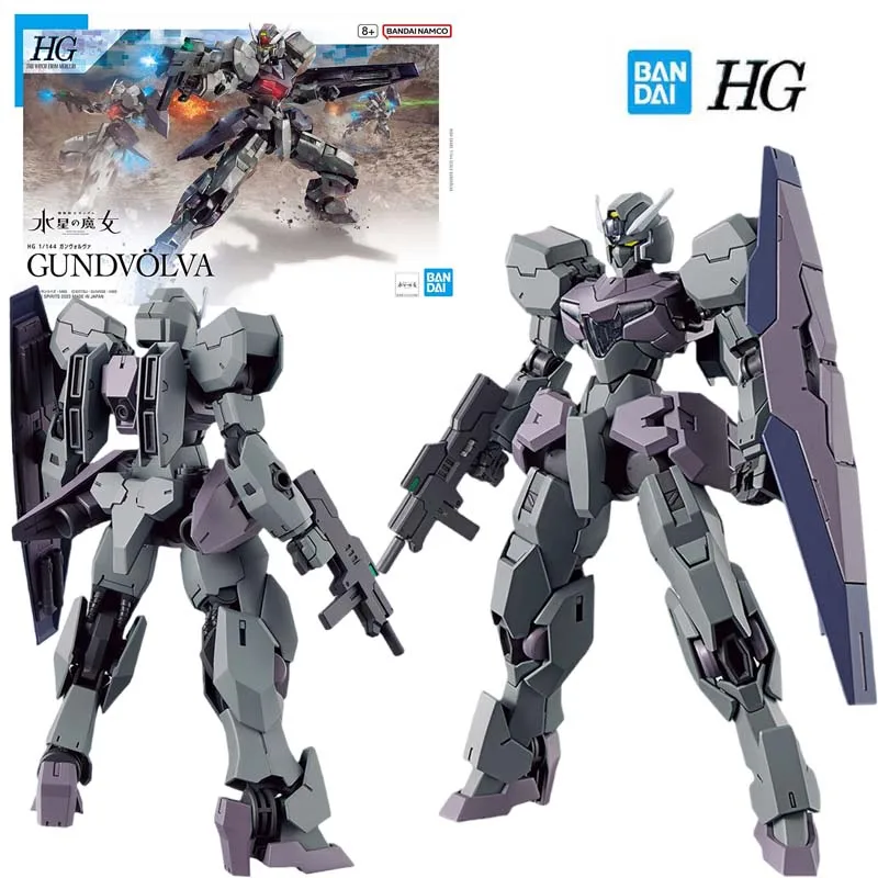 

Bandai Genuine Gundam HG Series Model Garage Kit 1/144 Anime Figure GUNDVOLVA Gundam Boy Action Assembly Toy Collection Model