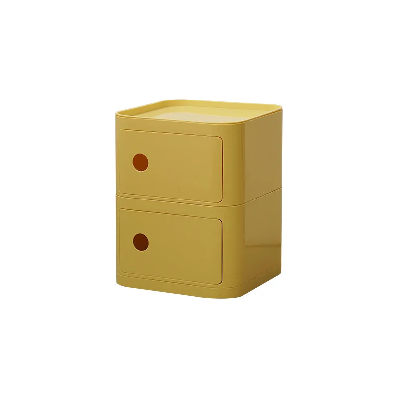 

Modern Simple and Creative Small Storage Locker Rack Household Extremely Narrow Cream Style Bedroom Replacement Bedside Table