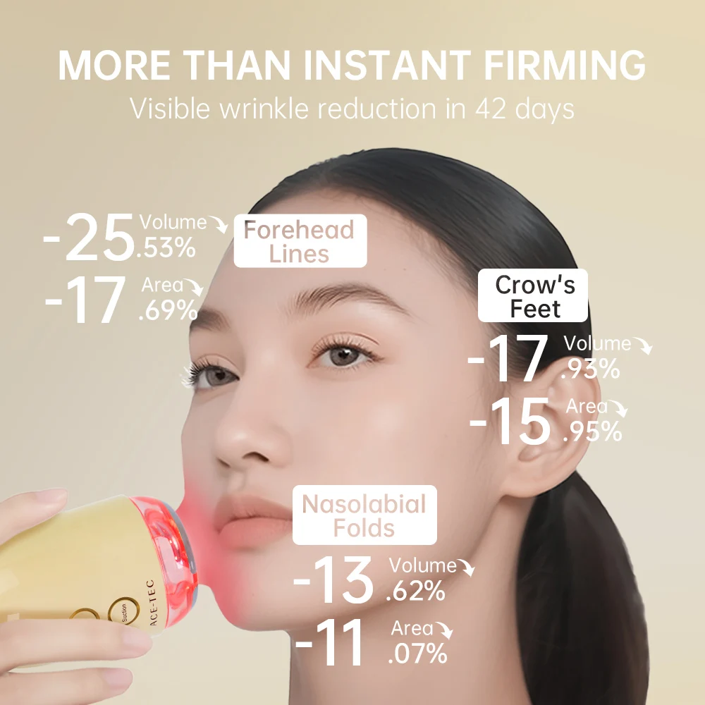 Electric Firming Red Light Emitting Diode Micro Current EMS Facial Massage Neck Color Toning Beauty Device Facial Massager