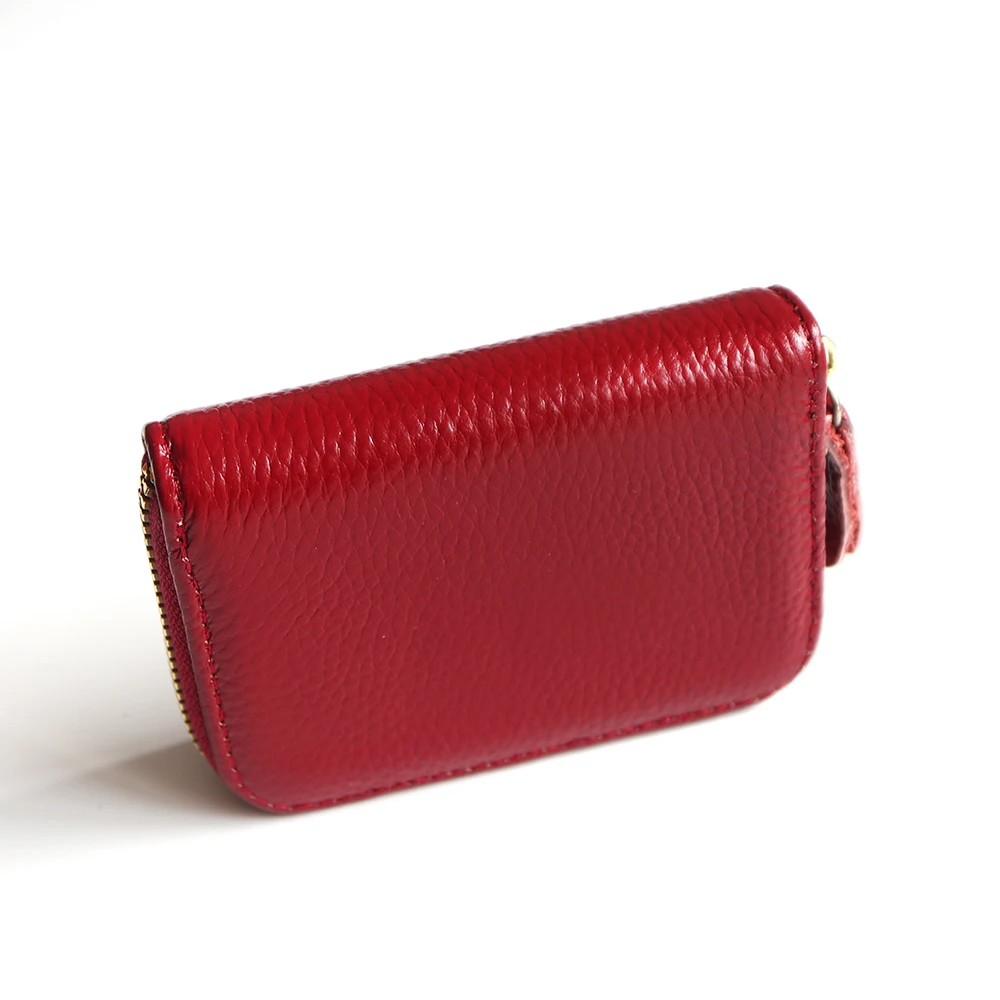 Personalisierte Kartenbörse aus echtem Leder mit Initialen, Kreditkartenetui aus echtem Rindsleder, DIY-Geschenk, personalisierte Buchstaben, Damen-Geldbörse – Detail 9