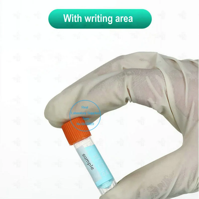 Laboratory 500pcs Per Lot 1.8ml Cryogenic Vial Cryogenic Tube Leakproof Low Temperature Storage Lab Freezing Tube