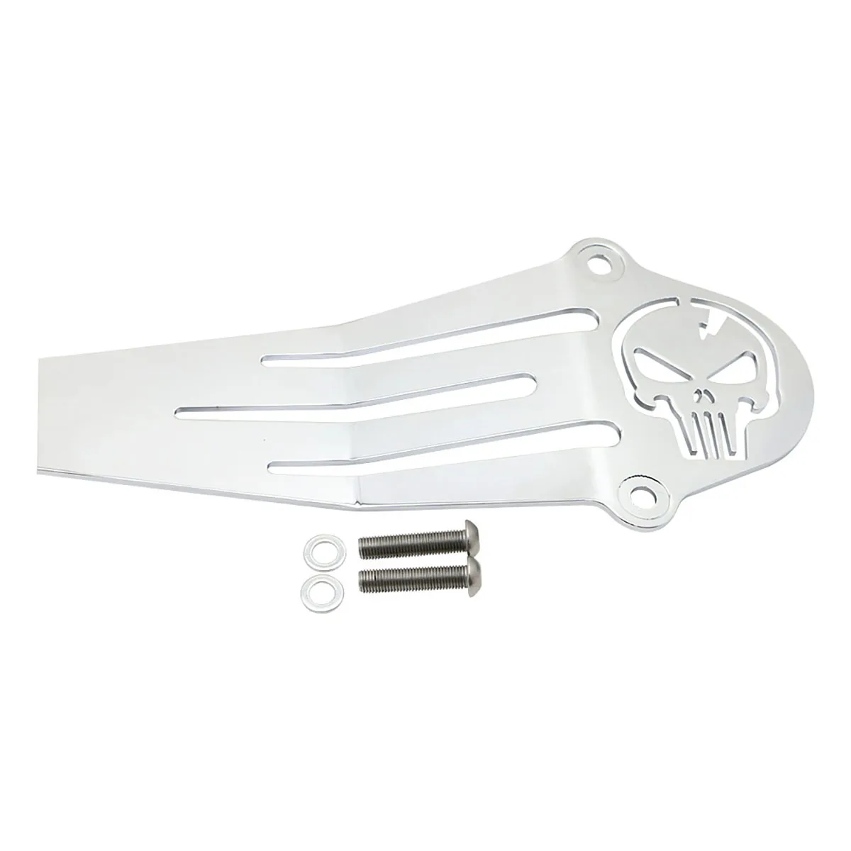 Voor Yamaha Dragstar V-Star XVS650 '98-'17 XVS1100 '98-'09 Classic Custom Motorcycle Chrome Skull Aandrijfas cover