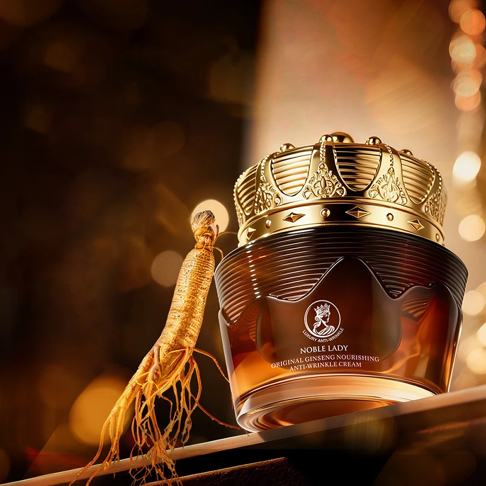 Ginseng Luxury Lady Cream Moisturizing Face Cream Rejuvenating Skin Refreshing Smooth Hydrating Korean Skincare Slacker Cream