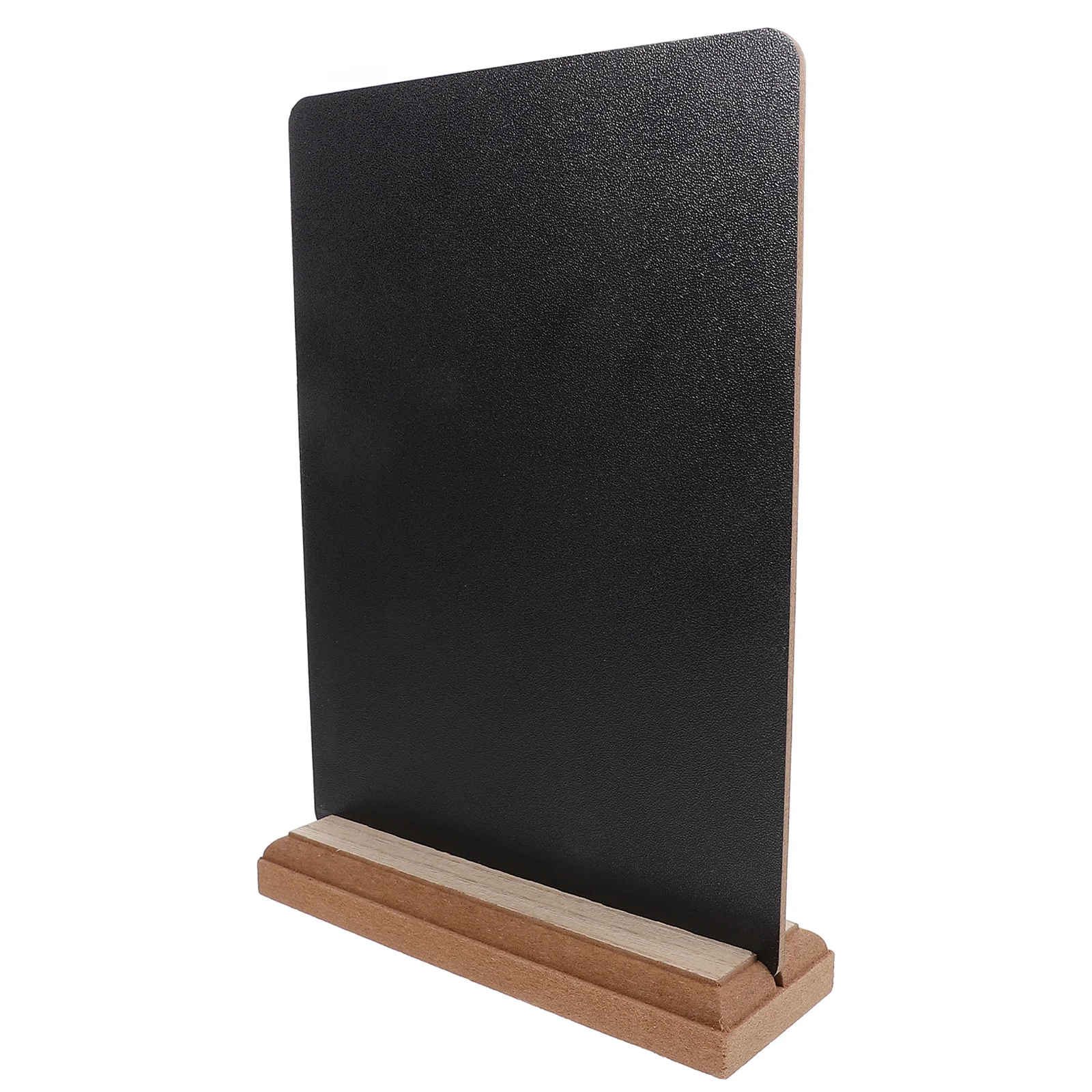 2Pcs Mini Tafel Zeichen Halter Abnehmbare Holz Desktop Nachricht Boards Tisch Stehen Menü Display Lebensmittel Label Beschreibbar