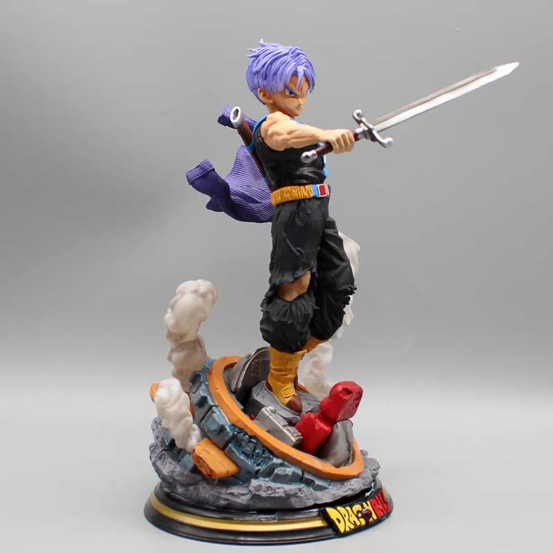 25cm Dragon Ball Anime Figure Trunks Figures Torankusu Figurine Model Pvc Statue Doll Ornament Collection Decoration Toys Gift