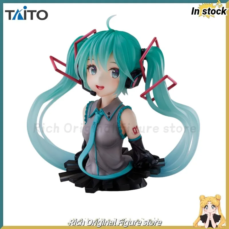 

【В наличии】Оригинальный TAiTO Piapro Хацунэ Мику, 39-летие лотереи, награда, бюст, аниме-фигурка, модель игрушки