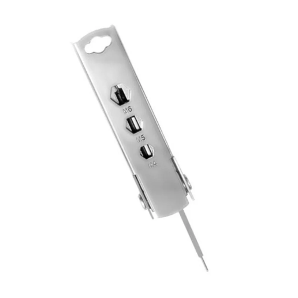 Stainless Steel SIM Ejector Keychain Tool Designed for Compatibility With Standard 0.6mm SIM Ejector Pinhole Specifications
