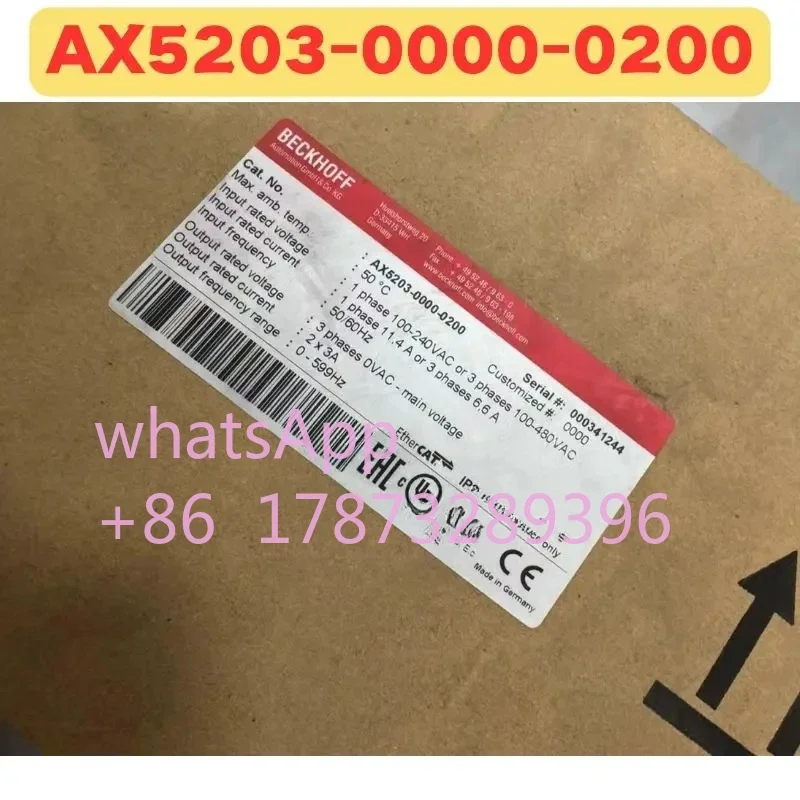 

Совершенно новый оригинальный привод AX5203-0000-0200 AX5203 0000 0200