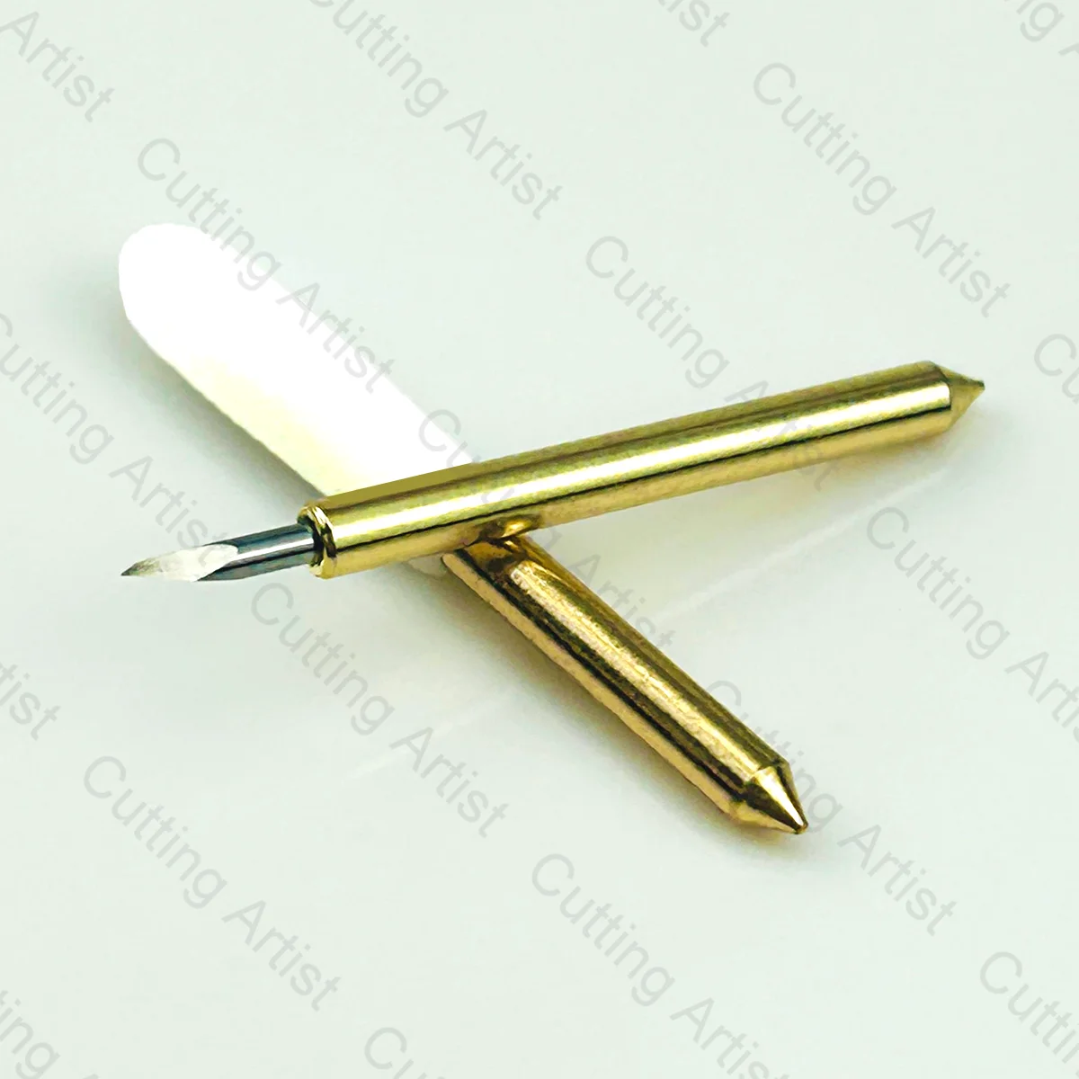 Dia. 2mm 5pcs Deep Point Blade for Cricut Maker 3 Explore 3 Air 2 Silhouette Cameo 4 White Hat