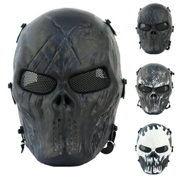 Outdoor CS Zombie Skull Mask Field Equipment Full Face Warrior Mask  Outdoor Supplies Halloween Dress Tactical Mask