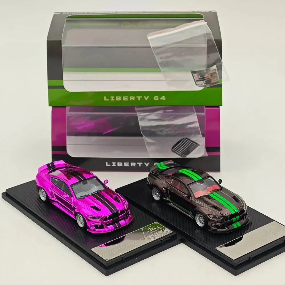 liberty-1-64-ford-mustang-gen6-clinched-widebody-muscle-sports-modellino-auto-in-metallo-die-cast-da-collezione-regalo