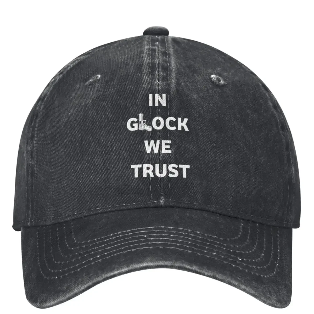 In Glocckk We Trust Baseball Caps Merch for Men Women Vintage Wear Funny Pistol Gun Militarie Lover Snapback Dad Hat Fit