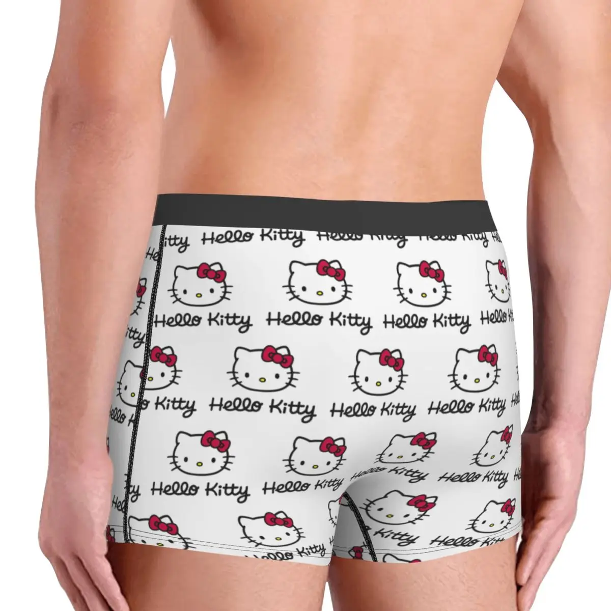 Benutzer definierte niedliche Hallo Kitty Katze Boxer Humor Unterwäsche gemütliche Boxershorts Shorts Gag Geschenk für Mann Unterhosen Zubehör