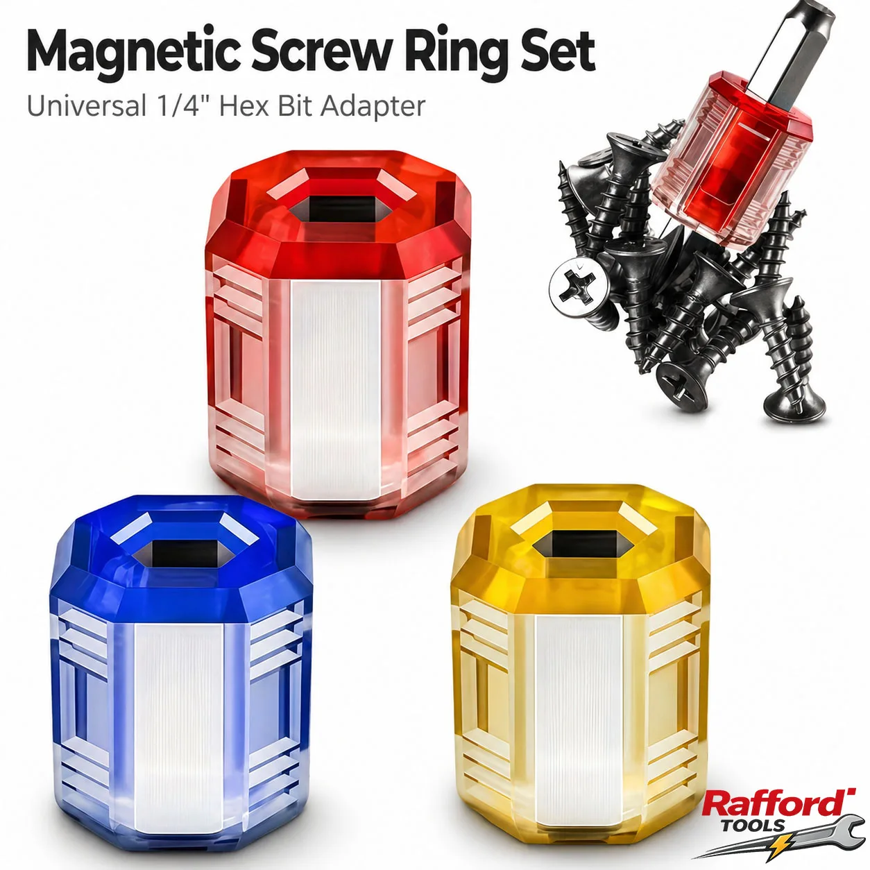 Rafford Magnetic Screw Ring,1/4