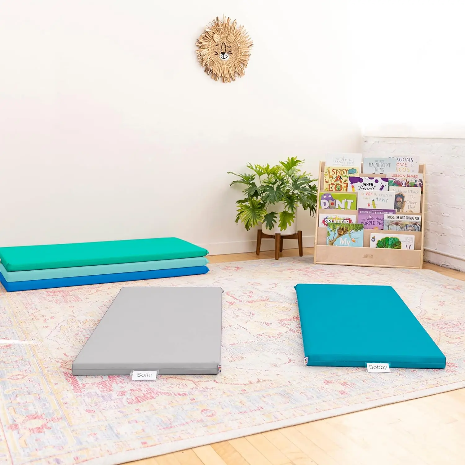 Rainbow Rest Mat, 2in, Sleeping Pad, Contemporary, 5-Piece