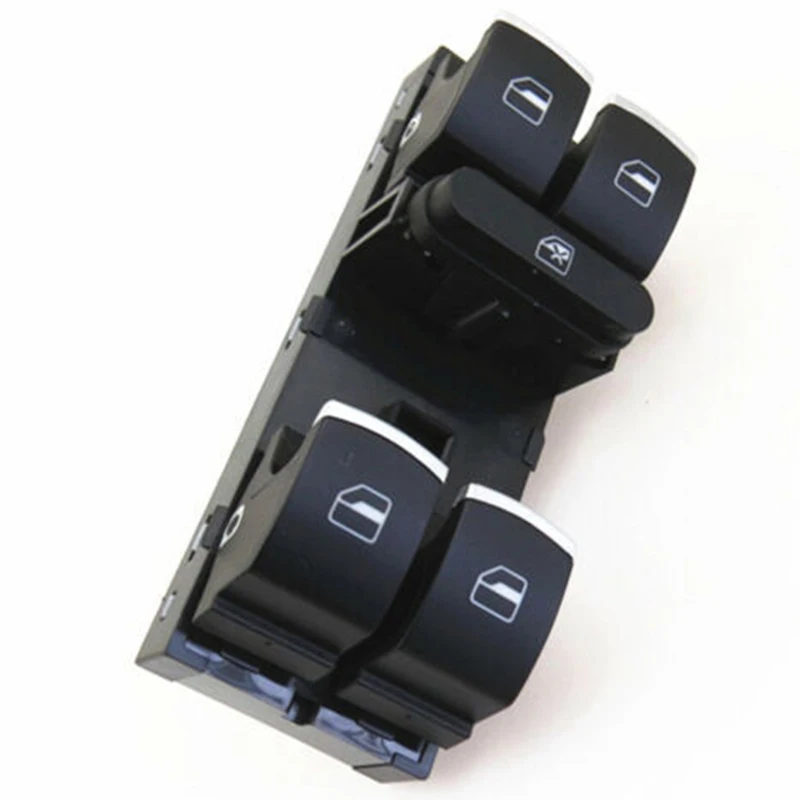 Bouton de commutation de fenêtre principale électrique, VW Jetta, Tiguan, Golf, GTI, MK5, MK6, Passat Gods, CC Seat, Valentine MK2, 5K4959857, 5