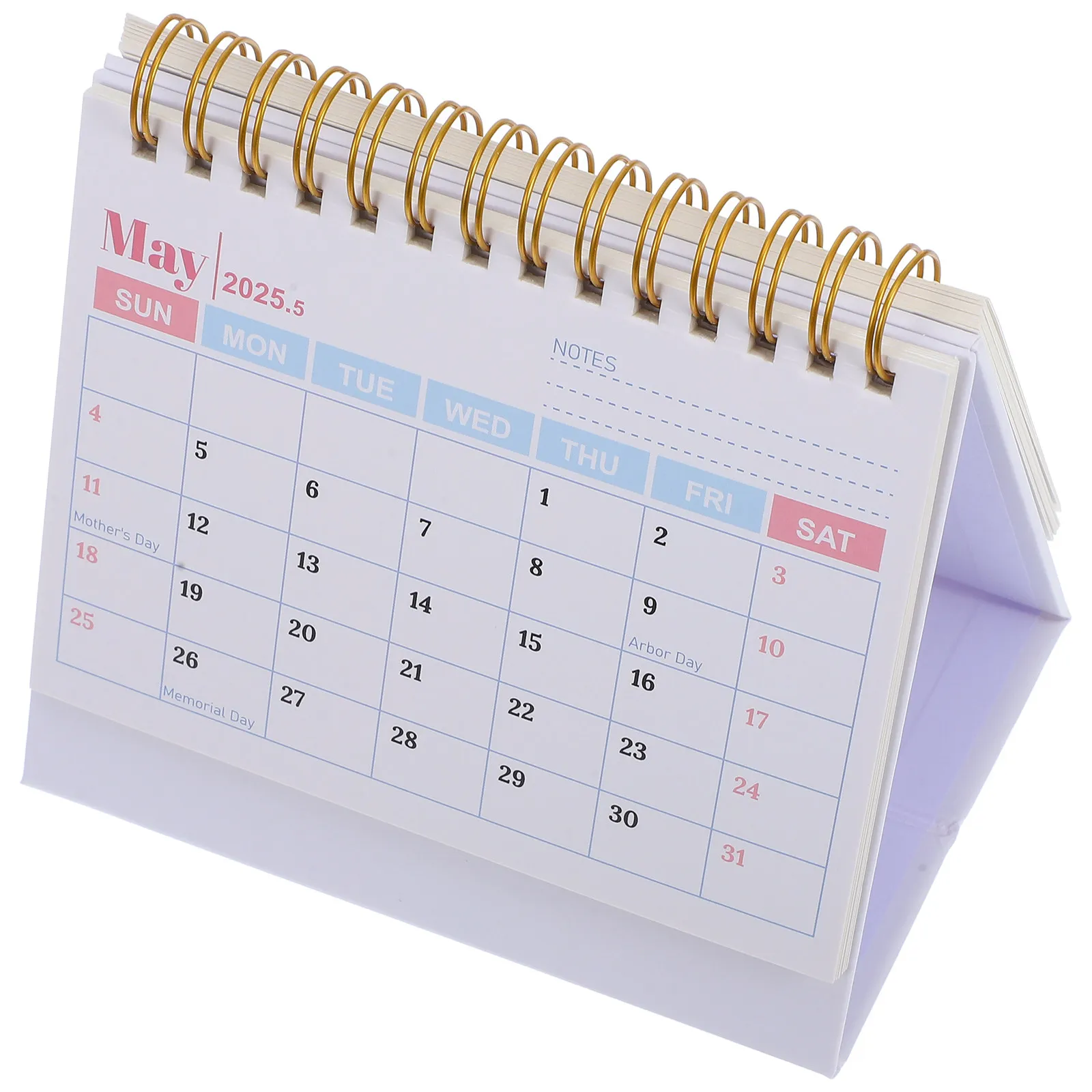 

2025 Small Desk Calendar Standing Mini Desktop Lunar Calendar Elegant Modern Office Decor Year of The Snake Daily Planner
