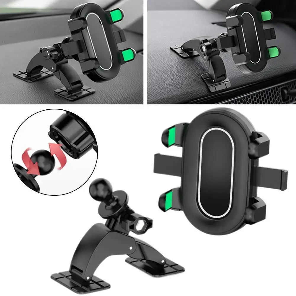 

Magnetic Car Phone Holder 360 Degree Rotation Self Adhesive Mobile Phone Holder Adjustable Mount Dashboard Mount Accessories
