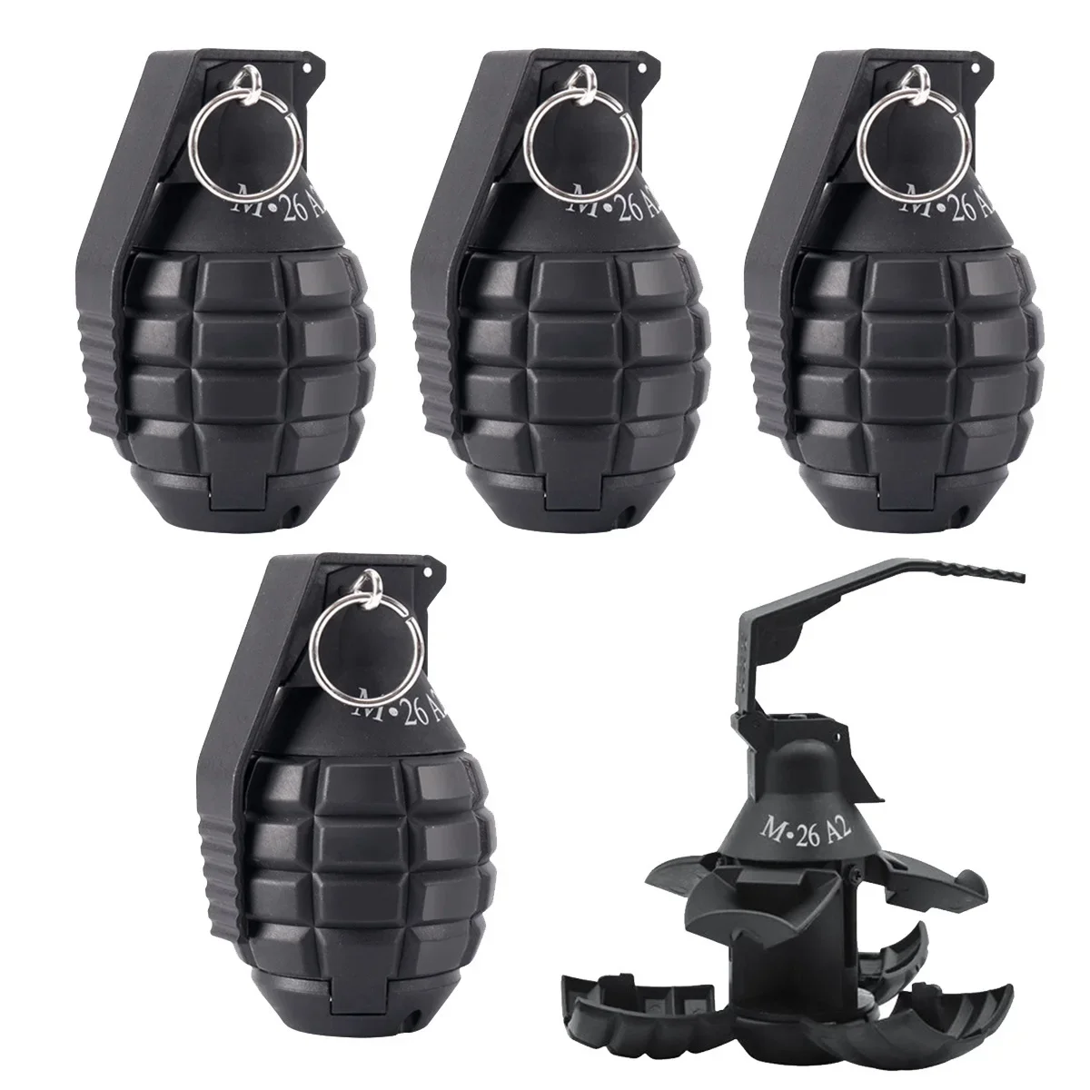 

Pull Ring Toys Role Play Model darts M26A2 Airsoft Grenade Toys1/ 3pcs Tactical Grenade Plastic Battle Game Toy Hand Grenades