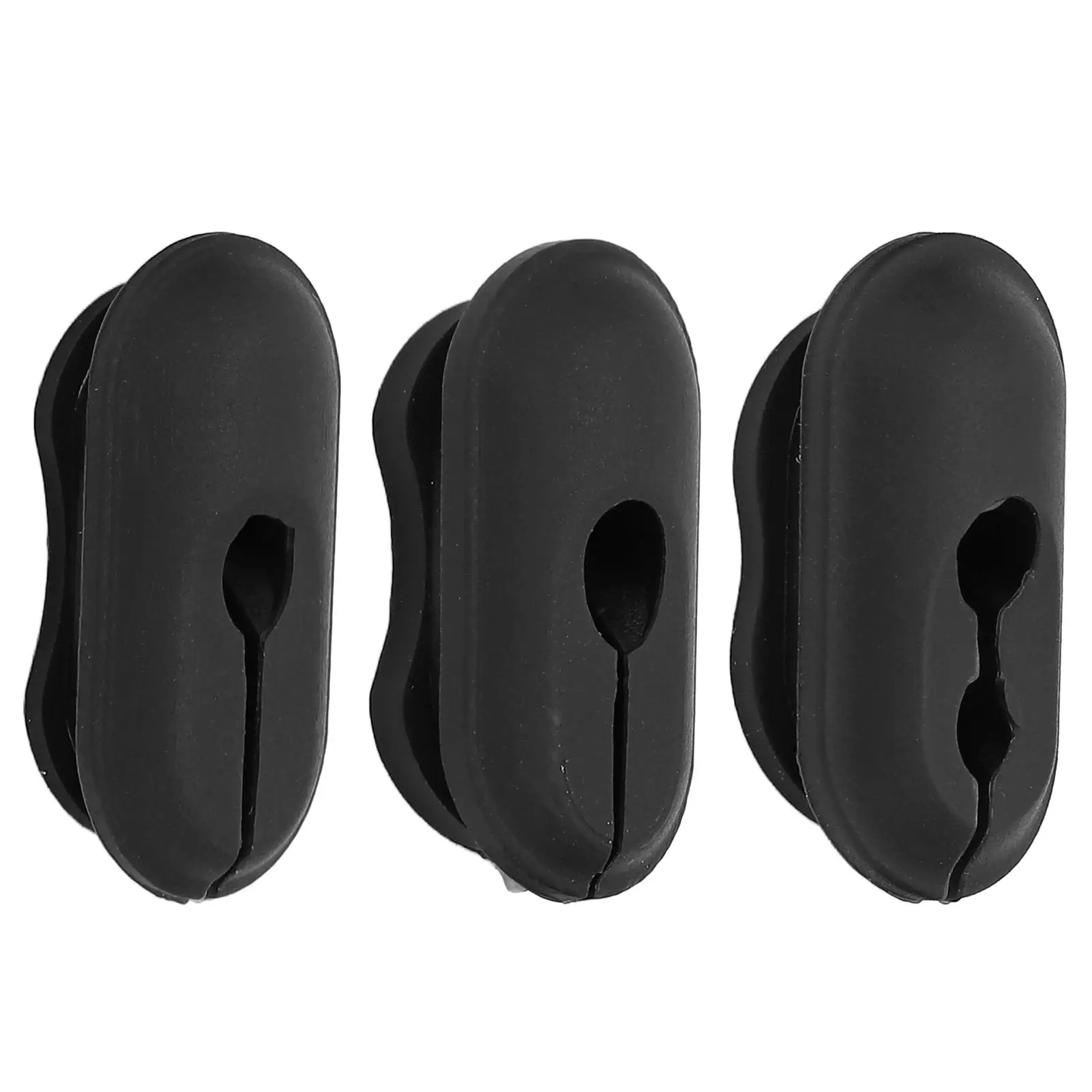 3Pcs Silicone Cable Grommet Plug Set for g30 Electric Scooter