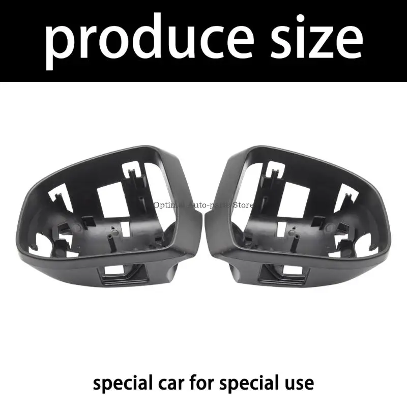 Picture 7: Mirror Covers for MK3 MK2 2008-2018 ABS Black Pattern Scratch Resistant Adhesive Installation Seamlessly Design
