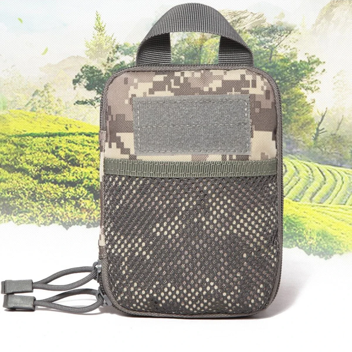 

1 шт., миниатюрный легкий подвесной рюкзак с камуфляжным рисунком