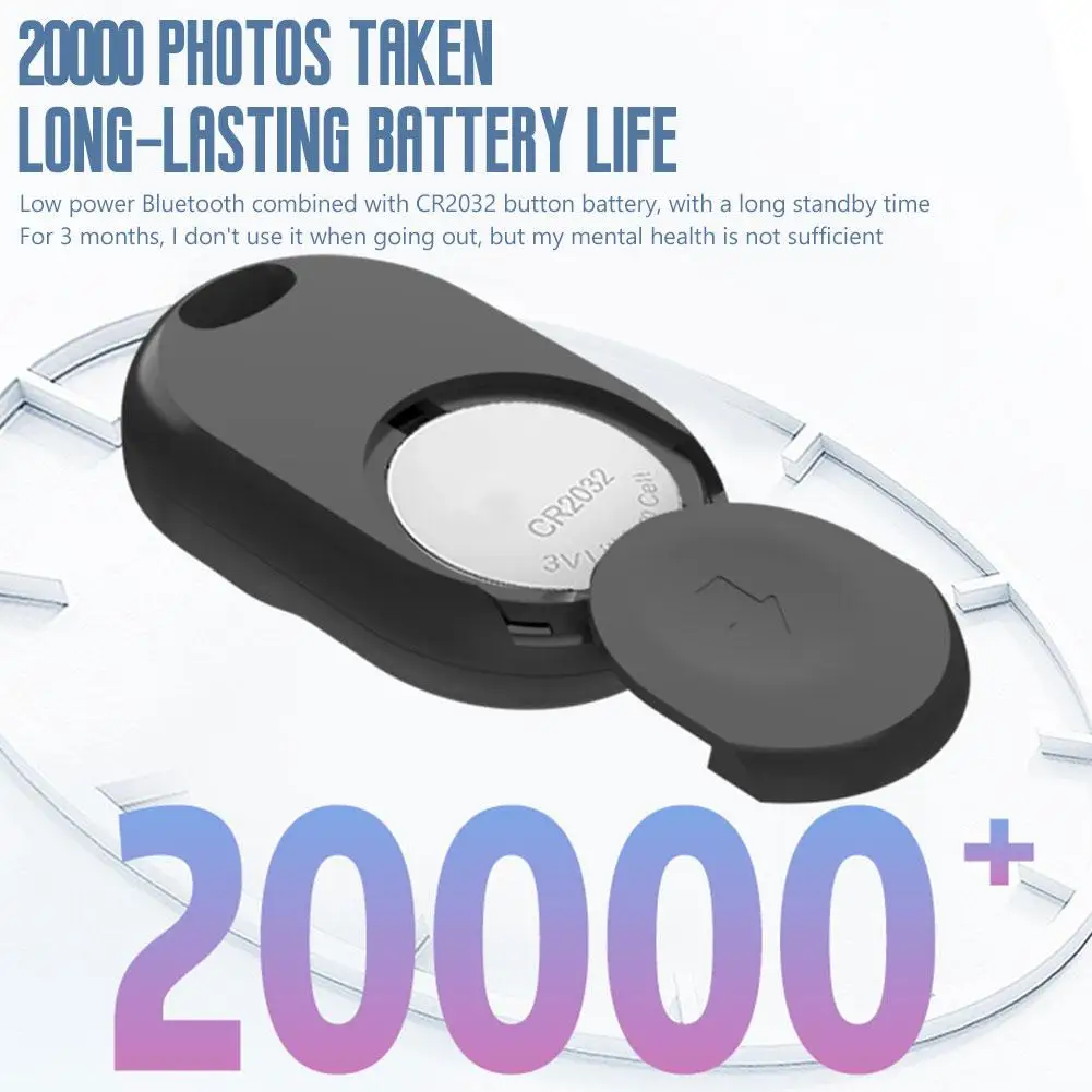 Bluetooth Remote Control Button Wireless Controller Self-Timer Camera Stick Shutter Release Monopod Selfie For iSO Andriod Phone