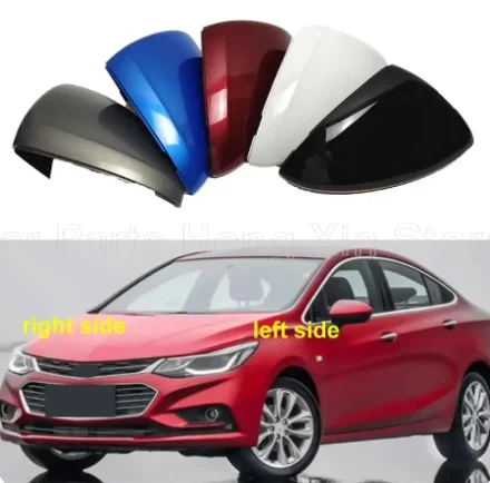 

For Chevrolet Cruze 2017 2018 2019 Auto Rear View Mirror Shell Cap Housing Wing Door Side Mirrors Cover Color Painted