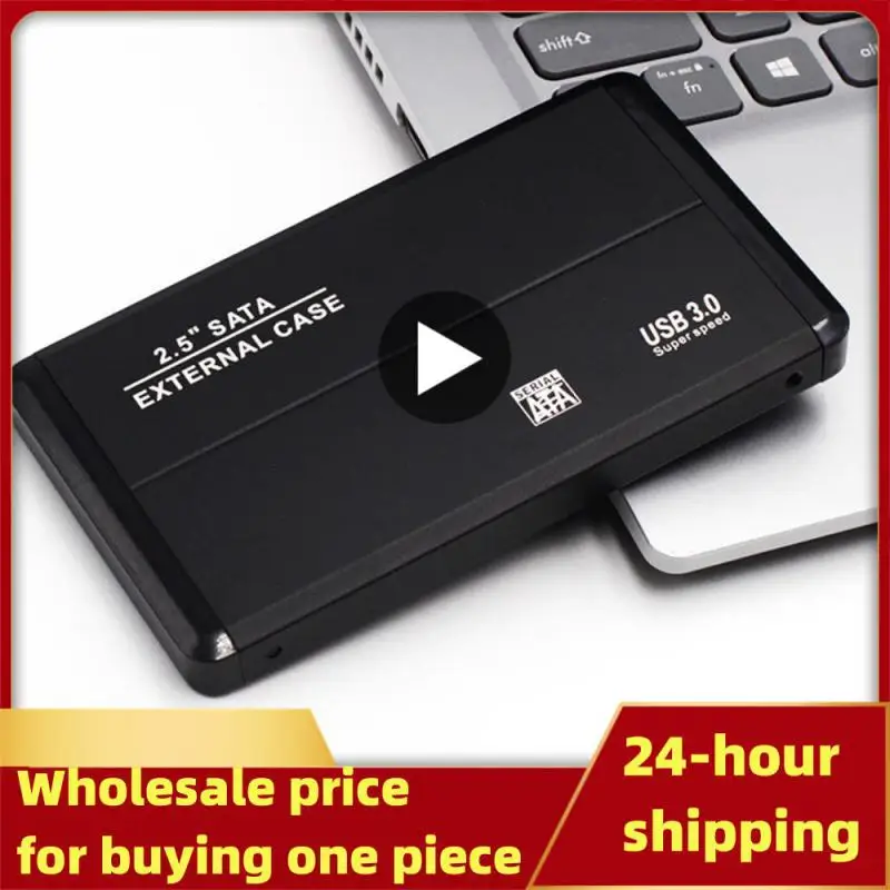 5 Gbps 2.5 Inch Hdd Case Plug And Play Hdd Ssd Enclosure For Pc Laptop 1/2/3 Hdd Ssd External Box External Ssd Case Metal Shell