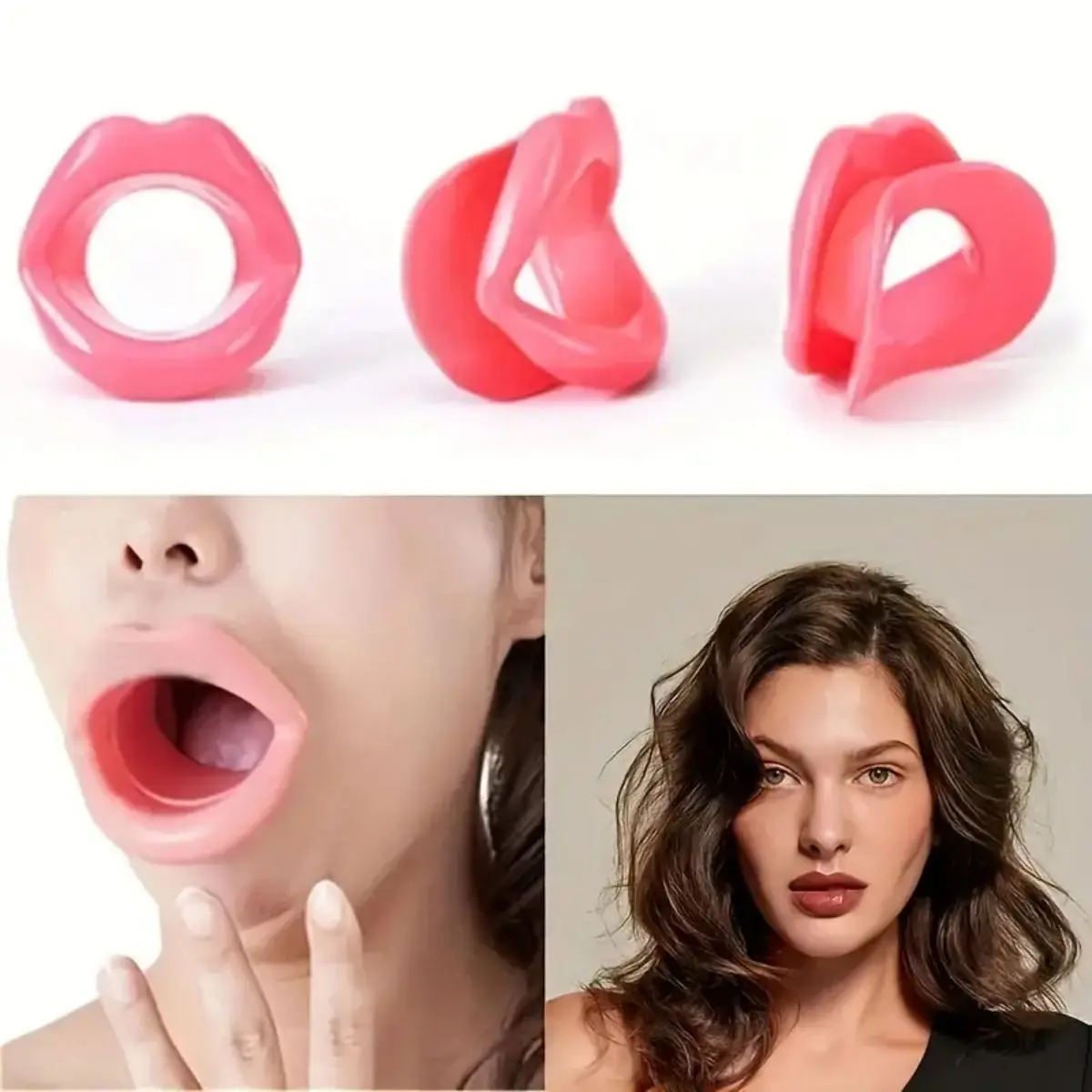 Silicone Lip Corrector Portable Beauty Tool Mouth Face Trainer For Women