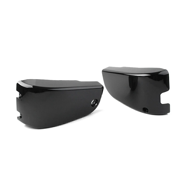 Black Battery Side Covers Protection For Kawasaki Vulcan VN 1500 Classic Nomad Accessories