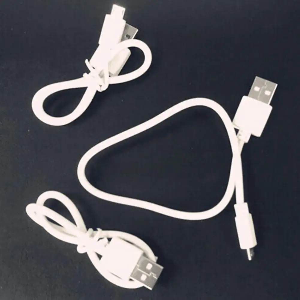 Phone Charger Cable Short Stable Charging 20cm Flat Micro USB Cable Charging Line for