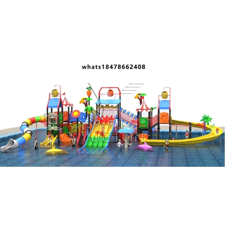 Children'S Water Park Swimming Pool Equipment Buy Professional Plastic Slide for Sale