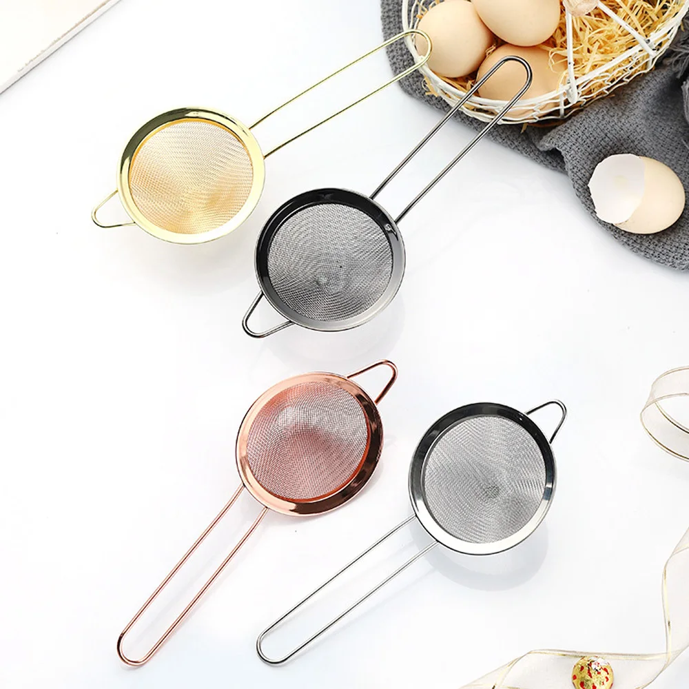 

Home Multifunction Kitchen Baking Sifting Cooking Tool Cocktail Filter Oil Skimmer Colander Strainer