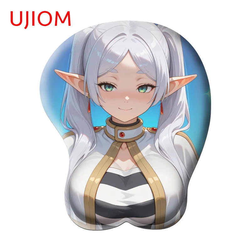 UJIOM for Frieren Big Boobs Wall Sticker Pretty Anime Waifu Smart Bedroom Refrigerator Decal Vinyl Home Decoration Stickers