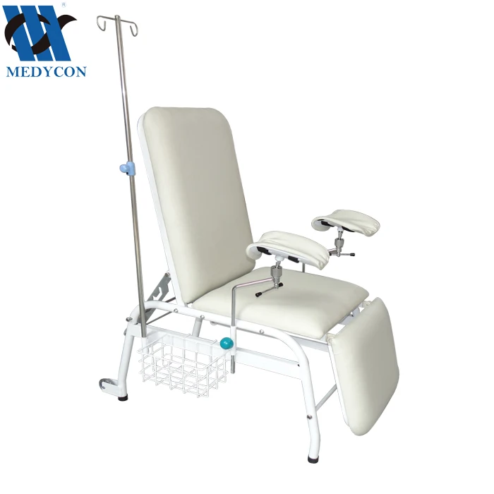 BDEC106 Luxurious Hospital Blood Transfusion Chair Manual Blood Donation Collection Chair