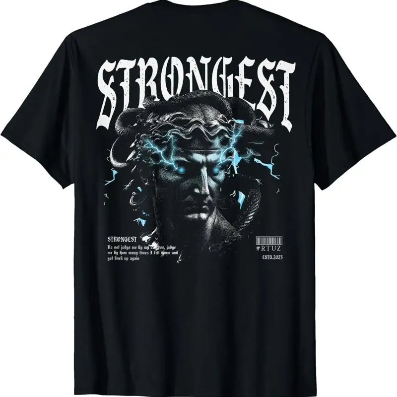 

Винтажная современная уличная футболка в стиле хип-хоп с граффити и городским принтом на спине, S 4XL