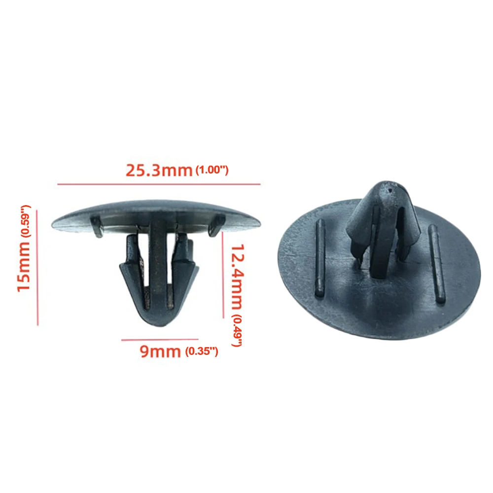 10pcs 9046709050 Plastic Hood Insulation Retainer Clip for Toyota Alphard Camry Estima Kluger Land cruiser