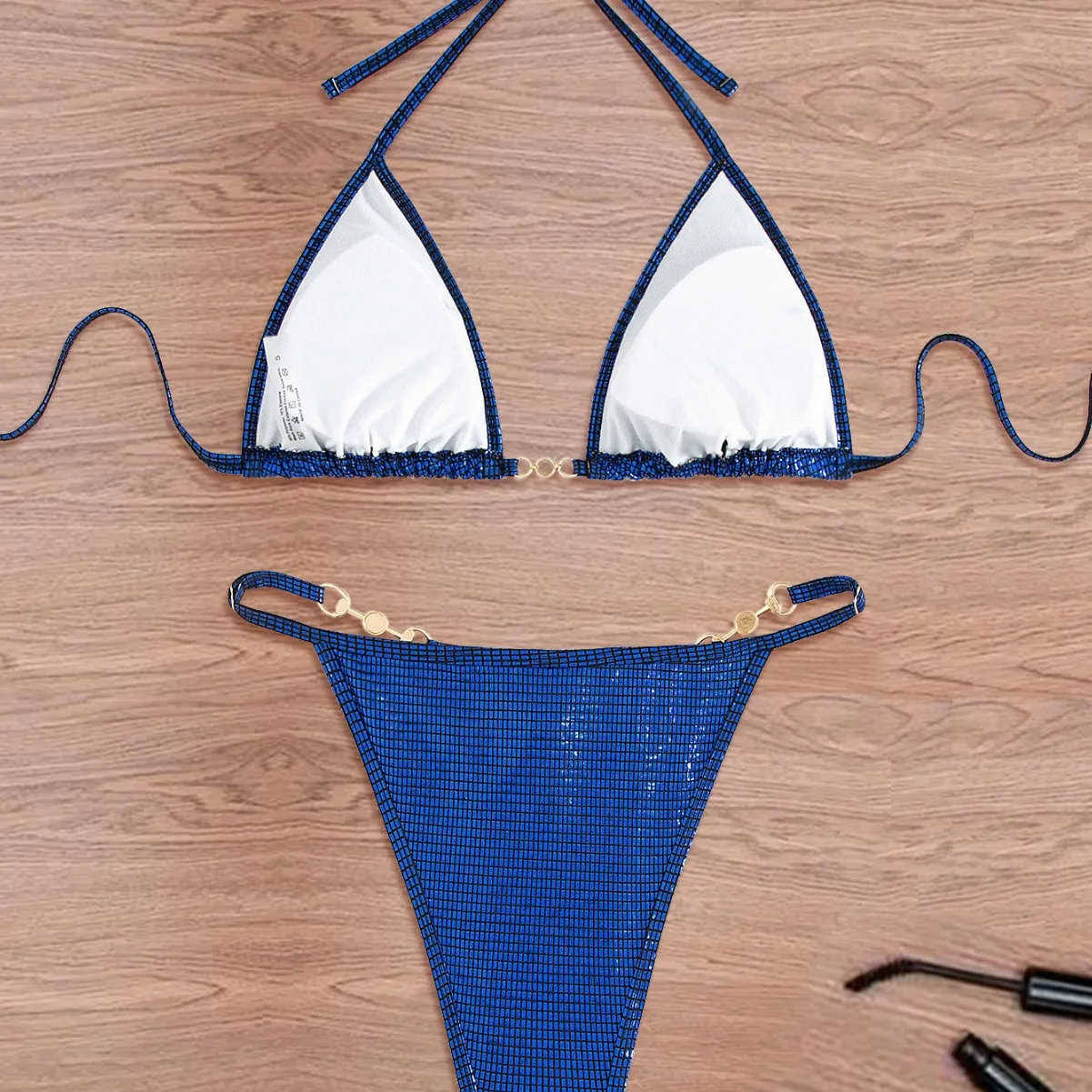 ملابس سباحة مثيرة منقسمة ملابس سباحة بكيني بحزام نسائي جديد 2025