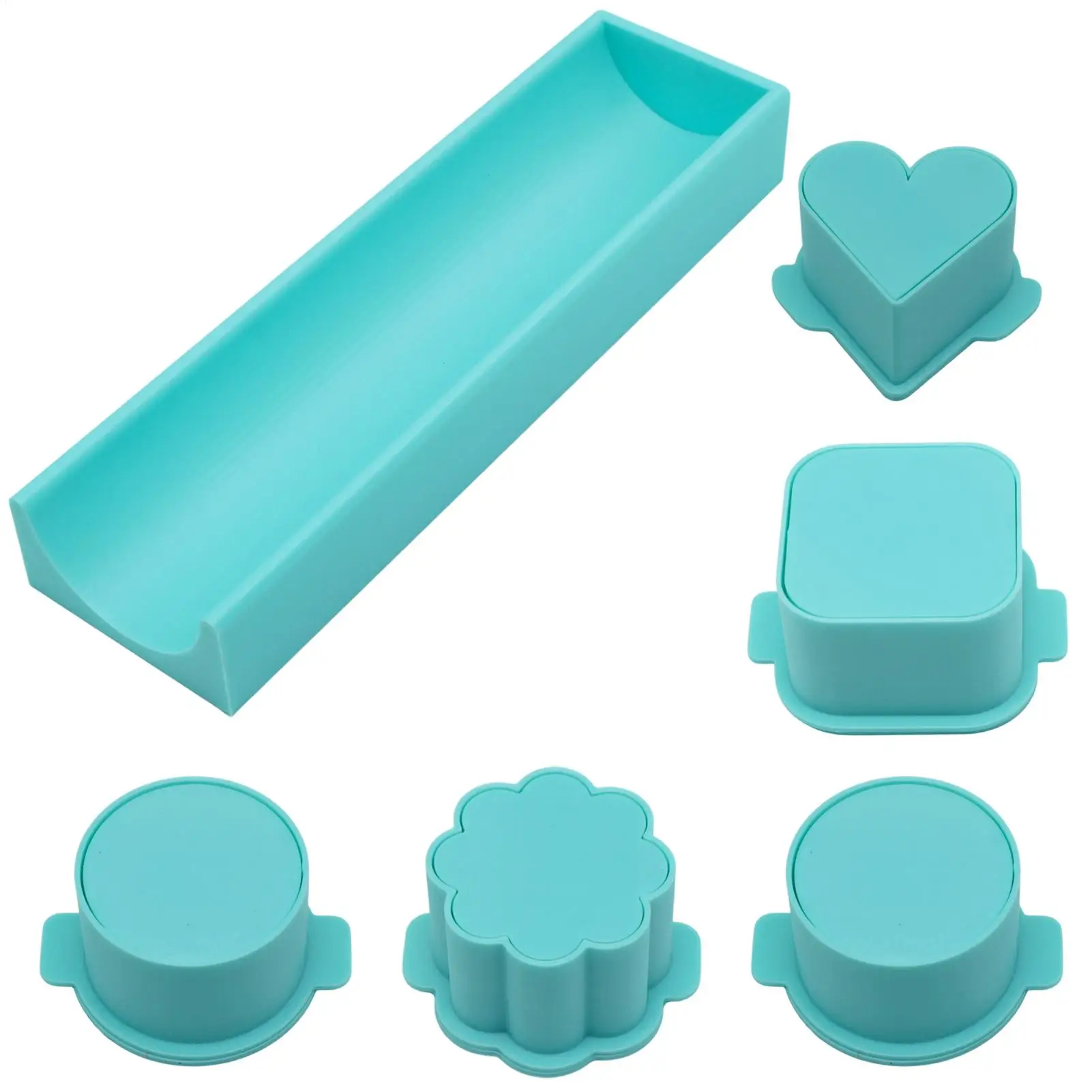 Juego de moldes para piruletas de pastel, molde cortador de piruletas antiadherente reutilizable con impresión 3D para fiestas de cumpleaños, bodas, reuniones, postres