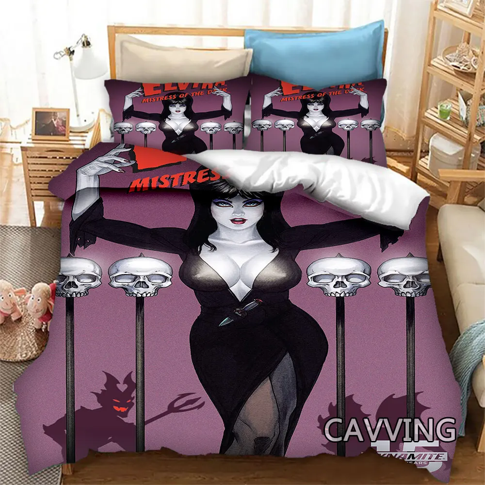 

E-Elvira Mistress 3D Bedding Set Duvet Covers & Pillow Cases Comforter Quilt Cover Home Textile (US/EU/AU Sizes) K01